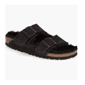 Birkenstock | Arizona Shearling Slide Sandals